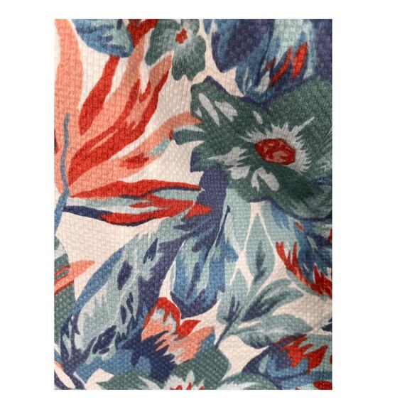 Faherty dress Bay Twist sleeveless halter midi floral size Medium M - Picture 3 of 8